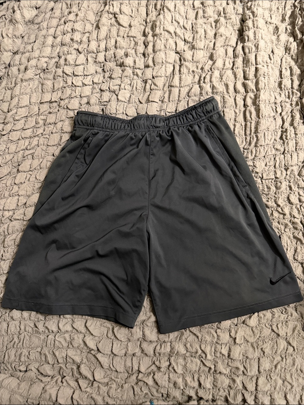 Nike Men's Dark Gray Athletic Shorts
